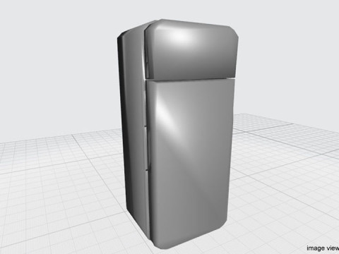 Refrigerator - Type 2 3D Modell