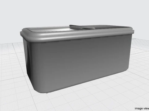 Холодильник - Тип 3 3D Модель