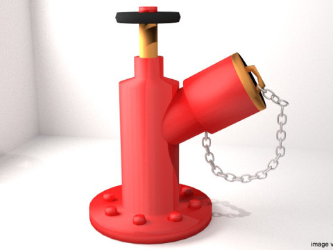 Fire Hydrant - Type 1 3D 模型