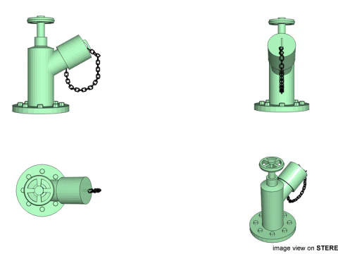 Fire Hydrant - Type 1 3D Model