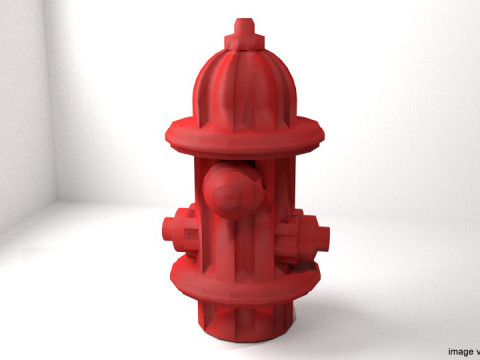 Fire Hydrant - Type 2 3Dモデル
