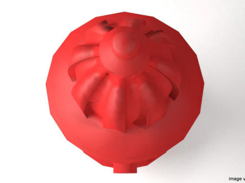 Fire Hydrant - Type 2 3D Model