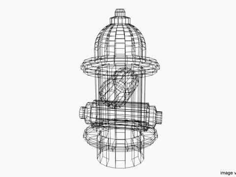 Fire Hydrant - Type 2 3D Model