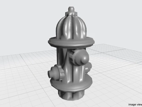 Fire Hydrant - Type 2 3D Model