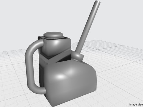 Fuel Canister - Type 2 3D 模型