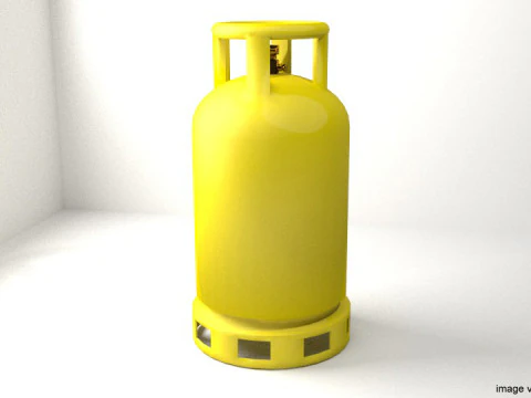 Bombola del serbatoio del gas tipo 1 Modello 3D