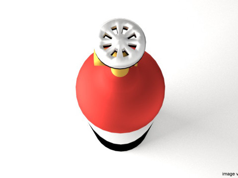 Gas Tank Cylinder Type 2 Modelo 3D