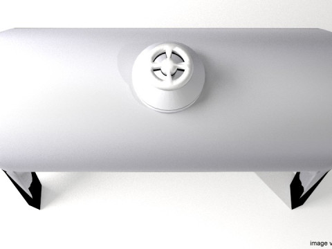 Gas Tank Cylinder Type 3 3D Model