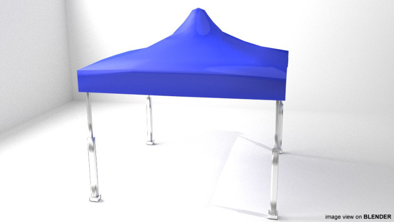 Tent - Type 1 3D 模型 .c4d .max .obj .3ds .fbx .stl .blend 