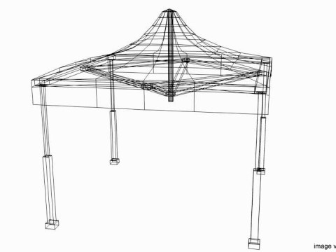 Tent - Type 1 3D 模型