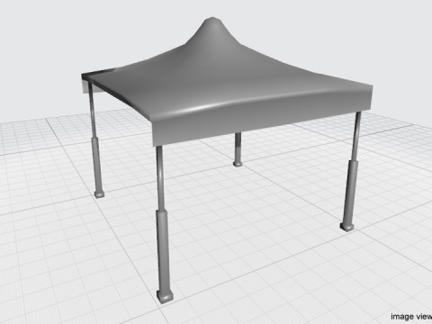 Tent - Type 1 3D 模型