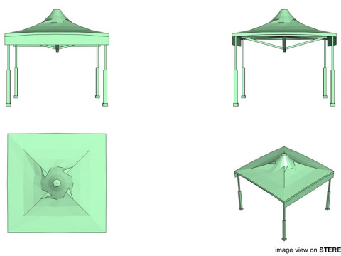 Tent - Type 1 3D 模型