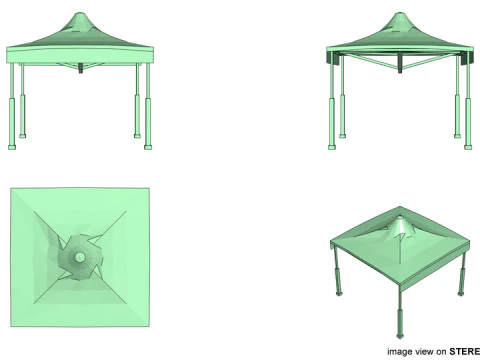 Tent - Type 1 3D Model