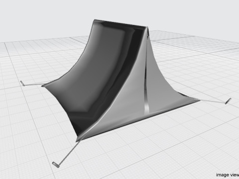 Tent - Type 2 3D 模型