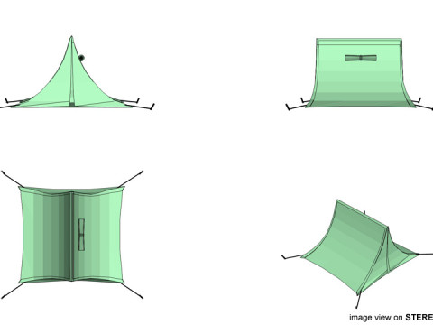 Tent - Type 2 3D 模型