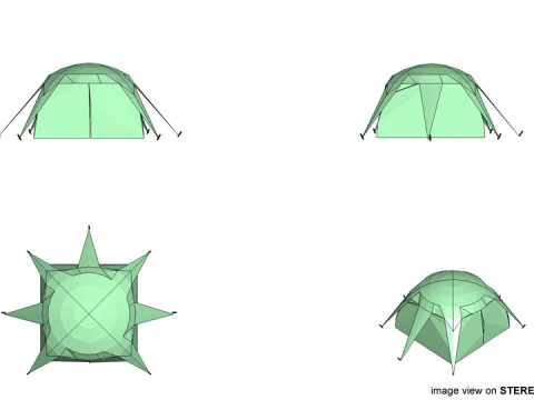 Tent - Type 3 3D Model