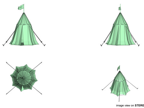 Tent - Type 5 3D Model