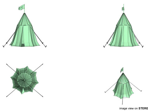 Tent - Type 5 3D Model