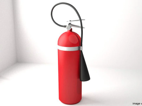 Fire Extinguisher - Type 1 3D Model