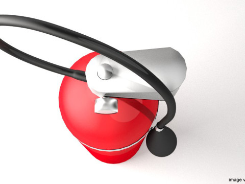 Fire Extinguisher - Type 1 Model 3D