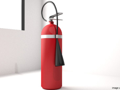 Fire Extinguisher - Type 1 Model 3D