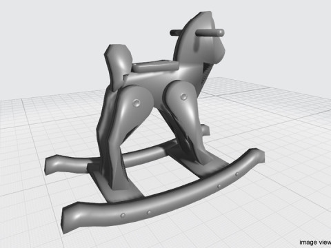 Rocking Horse - Type 2 3D Model