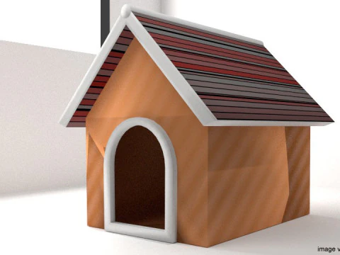 Doghouse - Type 1 3D Model