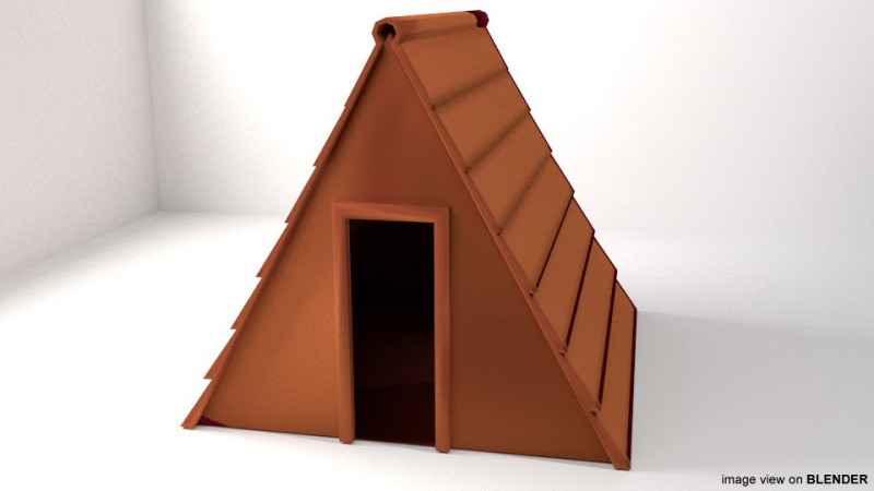 Doghouse - Type 2 Modelo 3D .c4d .max .obj .3ds .fbx .stl .blend 