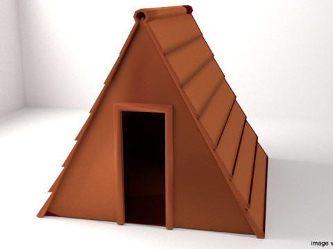 Doghouse - Type 2 3D Model