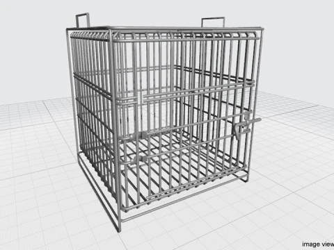 Pet Cage - Type 1 3D Model