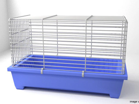 Jaula para mascotas - Tipo 2 Modelo 3D
