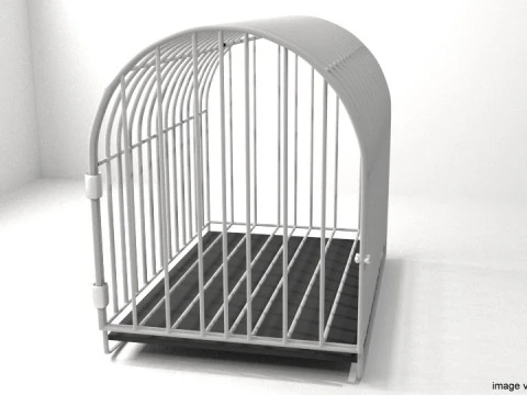 पालतू पिंजरा - प्रकार 3 3D मॉडल