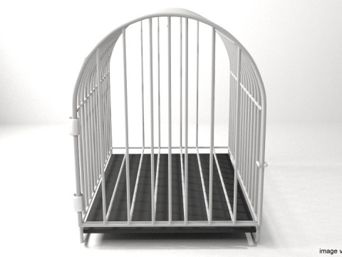 Haustierkäfig – Typ 3 3D Modell