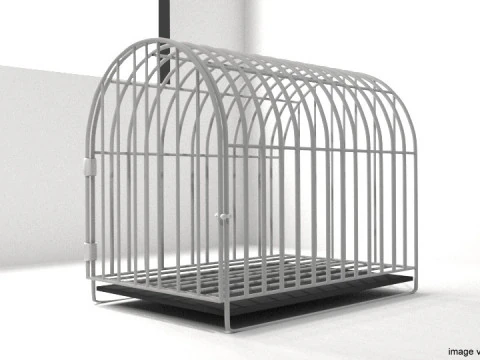 Pet Cage - Type 3 3D Model