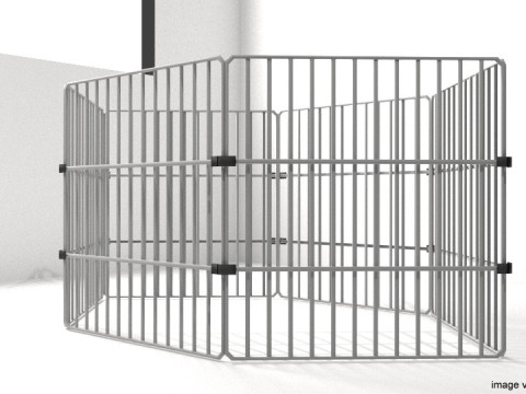Pet Cage - Type 4 3D Model
