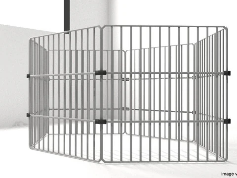 Pet Cage - Type 4 3D Model