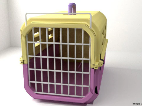 Pet Cage - Type 5 3D Model