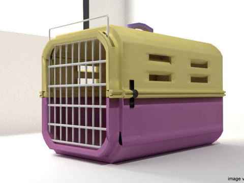 Pet Cage - Type 5 3D Model