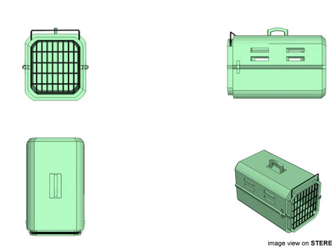 Pet Cage - Type 5 3D Model