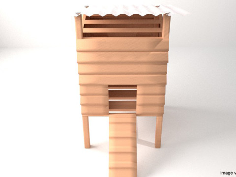 Hen House - Type 1 Modelo 3D