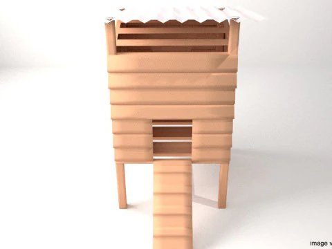 Hen House - Type 1 3D Model