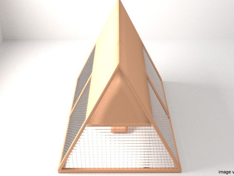 Hen House - Type 2 3D Model