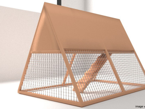 Hen House - Type 2 3D Model