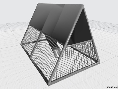 Hen House - Type 2 3D Model