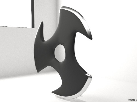 Throwing Star - Type 1 3D 模型