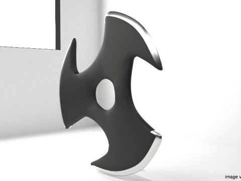 Throwing Star - Type 1 3D Model