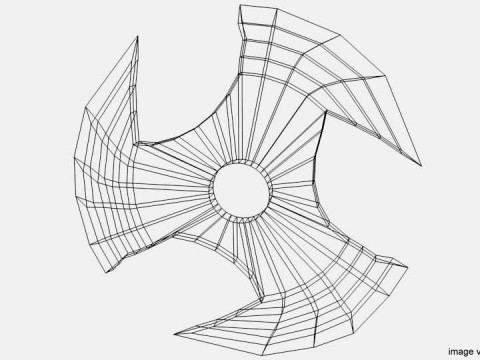 Throwing Star - Type 1 3D 模型