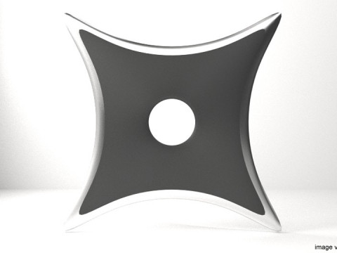Throwing Star - Type 2 3D Model