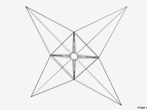Throwing Star - Type 5 3D 모델