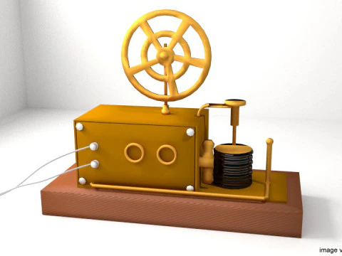 Telegrafo - Tipo 2 Modello 3D